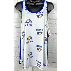Los Angeles Rams Tank Top Women's Juniors Size‎ Med (7/9) NWT
